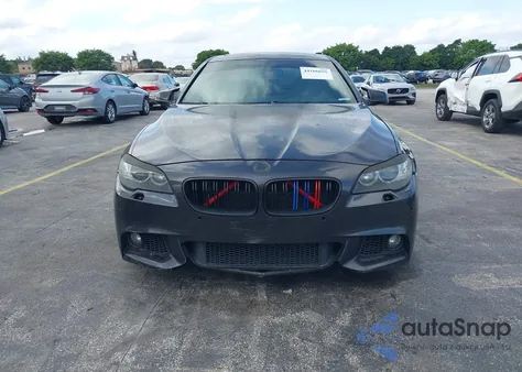 2012 BMW 550I из США, поврежденный, VIN WBAFR9C50CDV58436